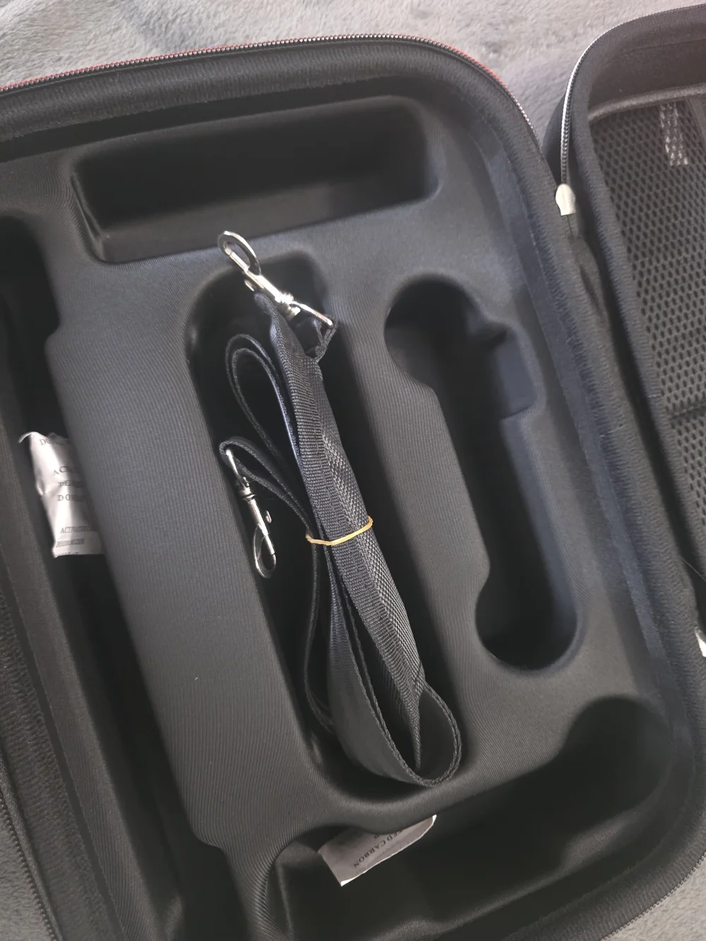 Switch 2 Travel Case with Black Exterior and Red-Trim Zipper